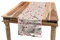 ABAKUHAUS asiatisch Tischläufer, Flowering Cherry Blooms, Esszimmer Küche Rechteckiger Dekorativer Tischläufer, 40 x 225 cm, Beige