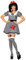 W WIDMANN MILANO Party Fashion - Kostüm Horror Puppe, Kleid, Killerpuppe, Halloween