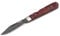 Böker Manufaktur Solingen Unisex – Erwachsene Damast Jahresmesser 2020 Taschenmesser, Rot, 20 cm