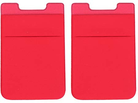 2 Piezas Bolso Del Teléfono Celular Para Celular Cartera De Teléfono Bolsa De Teléfono Monedero Del Teléfono Pegado Crédito Soporte Para Teléfono Móvil Bolsillo