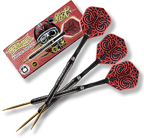 Shot Darts Warrior Kapene Captain 90% Tungsten Steeldarts 22g