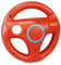 smardy Volante da Corsa Rosso Racing Wheel Compatibile con Nintendo Wii Telecomando Controller per Mario Kart Game, Giochi di Guida