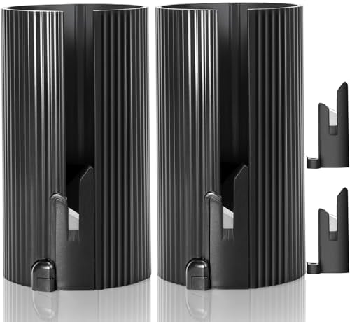 Coupe Papier Cadeau Rouleau Coulissant RemplaçAble [2 Pcs avec 4 Lames], Massicot, Outil de DéCoupe de Emballage Cadeau Anniversaire Et de NoëL, Wrapping Paper Gift Wrap Cutter