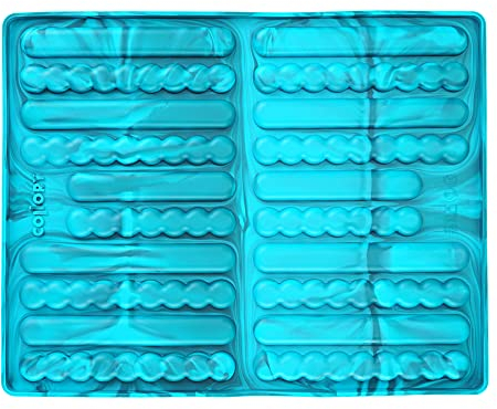 Collory® Silikon Backmatte Hundekekse Sticks (16 cm), Knabberstangen, Kaustangen als Hundesnack, Riegel, Backform Müsli Riegel, Snack für Mensch und Tier