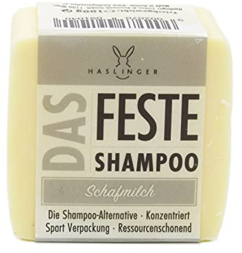 Das Feste Shampoo Schafmilch, 100 g, von Haslinger