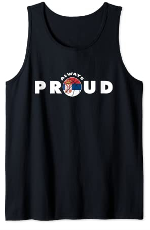 Serbien Basketball Trikot Flagge Geschenk zum Beobachten von Basketball Tank Top