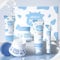 LAIKOU Gesichtspflege Set, Feuchtigkeitscreme Gesicht Damen, 5 Stück Milch Gesicht Reiniger, Sonnenschutz Augencreme Feuchtigkeitsspendende Gesichtscreme, Deep Hydrating Smoothing 5pcs