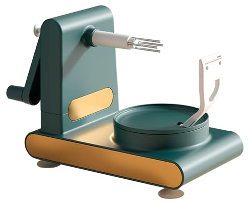 Rotary Apple Peeler, Apple Corer Cutter & Peeling Machine, Express Peelers, Potato Peeler, Vegetable Fruit Peeler Machine Kitchen Peeling Tool, Dark Green