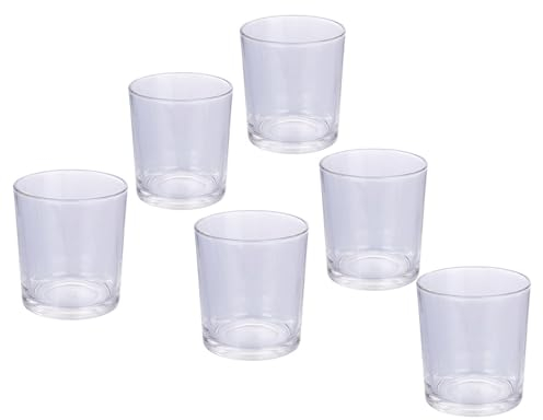 Villa d'Este Gläser 265 ml Klarglas Set 6 Stück Light Pure