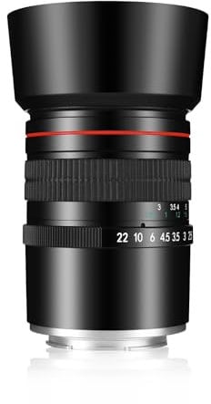 JINTU 85mm F/1.8 Portrait Lens E Mout Camera Lens for Sony a7C a7III a7RIII a7SIII a7IV a7RIV a7RV a9 A1 FX3 ZVE1 A7CR A7CII a6600 a6100 a6300 a6400 a6500 ZV-E10 Mirrorless