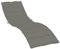 vidaXL Sonnenliegen-Auflage Melange Dunkelgrau 200x60x4 cm Stoff