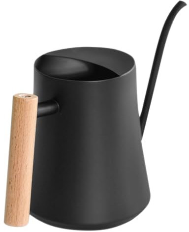 KONTONTY Regadera De Metal Vintage Mango para Jardín y Plantas De Interior Riego y Práctico De Capacidad