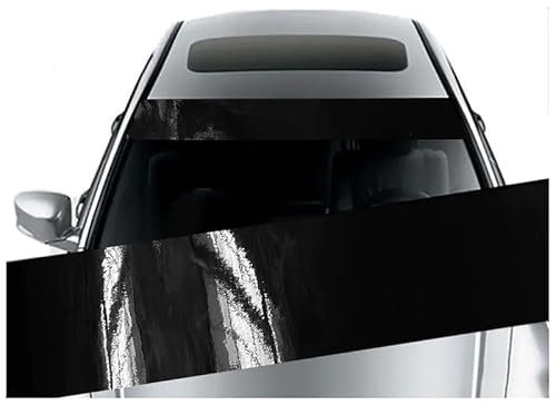 VETTGSE Auto-Windschutzscheibenaufkleber, für Audi A4 Avant (B9) 2016-2023 Sonnenschutz Dekorative Aufkleber Windschutzscheiben-Sonnenstreifen,A