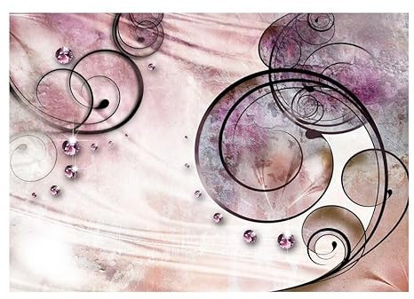 KunstLoft Tapete 'Pink Rhapsody' 200x140cm Fototapete modern