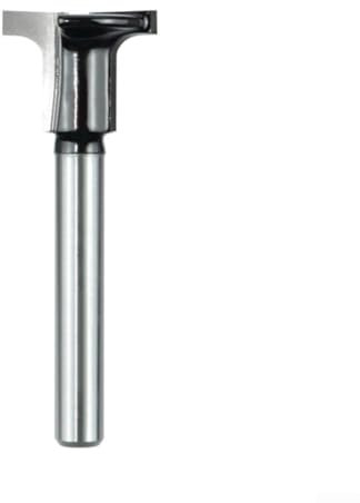 Cortador de fresado con mango de chapa de madera con mango de 1/4 pulgadas para doblar placas y cortar ranuras