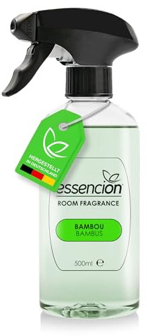 essencion Raumdüfte – 500ml und 1000ml – In 14 verlockenden Düften erhältlich (Bambus Raumspray 500ml)