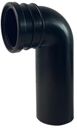1Pcs Wall Hung Toilet Connector Part, Toilet Connection Assembly Part for Bathroom Toilet (D90 Drain Elbow)