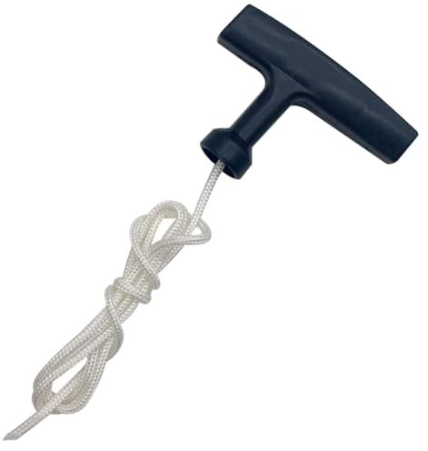 Corde de Démarreur à Rappel, Corde de Lanceur à Rappel, Cordes de Démarrage pour Tondeuse à Gazon, pour Pièces de Tondeuse à Gazon Debroussailleuse Tronçonneuse Pièces de Moteur