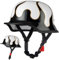 Casco Moto Mezzo Casco Vintage, Casco Moto Jet Vintage Omologato DOT/ECE, Con Visiera Parasole Casco Demi-Jet Per Moto 3/4 Stile Retrò Per Adulti Uomini Donne 1,XXL
