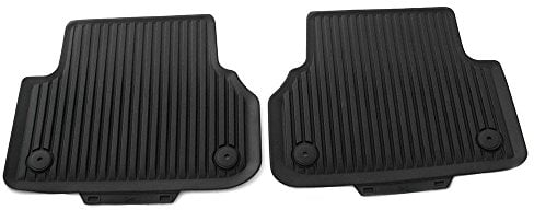 Audi Original A5 (B9) Coupe Gummi Fußmatten 2-TLG hinten Gummimatten Allwettermatten schwarz 8W7061511 041