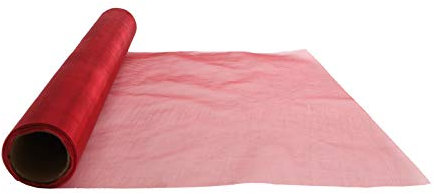 Toyland® 9M x 40cm Rouleau d'organza Pure - Décorations De Noël/Accessoires De Mariage (du Vin)