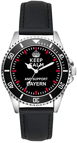 KIESENBERG Bayern Geschenk Artikel Idee Fan Uhr L-1305