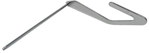 ZickZackNaehmaschine Kantenlineal Führungslineal für Obertransportfuß aus Kunststoff, einfach, 1er Pack