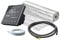 Komplett-Set Alu-Heizmatte AluPro für Laminat/Klickvinyl 140 W/m² mit Thermostat RT-50 Touchscreen (1-20m²) (10 m² - 0,5 x 20 m)