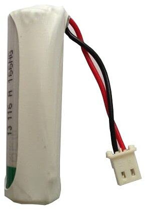 Maxxistore - Saft batteria litio antifurto allarme compatibile Beghelli intelligent - 3,6V - 2,6 Ah - LS14500 - ER14505 - Connettore Molex 5264-02