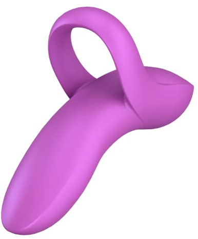 Satisfyer Bold Lover Fingervibrator in pink | Wasserdicht (IPX7) | Vielseitiger Silikon Vibrator für Damen | Starke 12 Stufen Vibrationen | Erotisches Sex-Spielzeug für Frauen & Paare | Erotik
