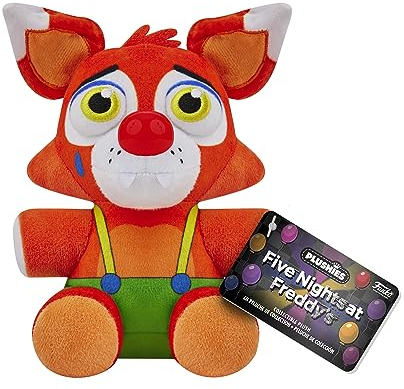 Funko Plush: Five Nights at Freddy's (FNAF) SB - Circus Foxy - (CL 7) - Foxy - Plüschtier - Geschenkidee Zum Geburtstag - Offizielle Handelswaren - Gefüllt Plüschtiere Für Kinder Und Erwachsene