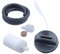 Gubeter Kit de Conduite de Carburant pour Bouchon de réservoir de Carburant, pour Husqvarna 334T,336,338Xpt,339Xpt,340,340,350,357Xp,359,455 Rancher,460 tronçonneuse, 537359501501152000