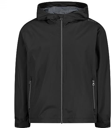 CMP - Kinderjacke mit fester Kapuze, Schwarz, 164
