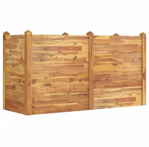 vidaXL Hochbeet 160x60x84 cm Massivholz Akazie