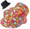 SKHAOVS 2 Stück Fischerhut,Strand Hut,Anglerhut Sonnenhut Für Damen,80er 90er Jahre Outfit,Buckethut,Faltbar Anglerhut,Wendbar Hut,für Camping Wandern Disco Hip Hop Party(Rosa)