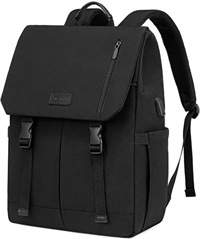 LOVEVOOK Laptop Backpack Womens Mens 17.3 inch Rucksack Bag for Ladies Waterproof High School Bags for Girls Boys Fashion Anti Theft Backpack with USB Casual Daypacks for Travel College Work