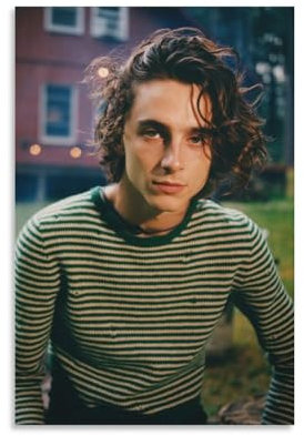 Timothee Chalamet Cooles Poster Kunst Poster Leinwand Malerei Dekor Wanddruck Foto Home Modern Decorati