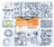 KURUI Kit di 303 ganci assortiti per appendere quadri, kit con ganci da parete resistenti, denti di sega, filo per foto, anelli a D, chiodi per ferramenta, ganci per occhielli, ganci per cornici