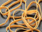 Pack of 100 Extra Large No.69 Rubber Elastic Bands - 150mm x 6mm - Versatile and Durable for Various Applications
