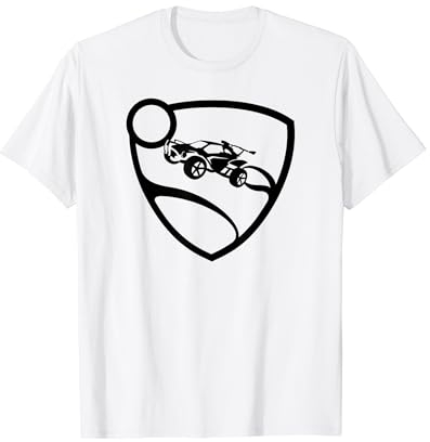 Rocket League schwarzes Logo T-Shirt