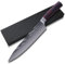 Plys Cuchillo de chef Cuchillo de cocina profesional de 20 cm: cuchillo afilado de acero inoxidable al carbono - cuchillo de chef con mango ergonómico