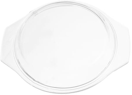 PRETYZOOM Microwave Oven Glass Lid Reusable Microwave Covers for Food Splatter