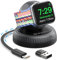 NEWDERY Ladestation für Apple Watch 10, Tragbare Magnetische Ladegerät mit Einziehbarem USB-C Ladekabel, Schnell Kabellose Charger Dock Ständer für iWatch Serie 10/9/8/7/6/5/4/3/2, SE/Ultra 1/2