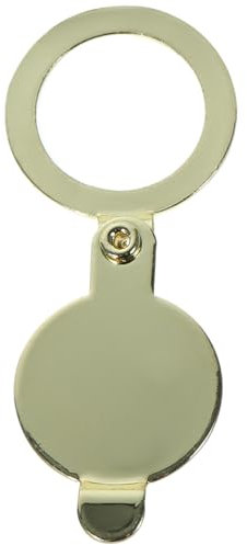 Cabilock Cache Oeilleton Porte en Cuivre 2 Pièces Protection Anti-Regards pour De Porte Intérieur 5X2X0.5 Cm Accessoire Bricolage