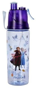 DENMOUS Kids Frozen 2 - Botella de agua estampada con sorbete 14023076