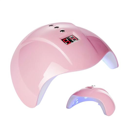 UV Gel Nail Lamp | LED Gel Lamp 36W UV Light with 4 Timers,Professional Toenail Dryer Fast Curing Nail Beauty Accessories for Polish & Resin
