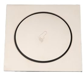 LXHZSY Rejilla Desague Ducha Cuarto de baño Ducha bañera Piso Filtro de Drenaje de Acero Inoxidable Fregadero colador Agua Cuadrado 15 * 15 Cm Drenaje