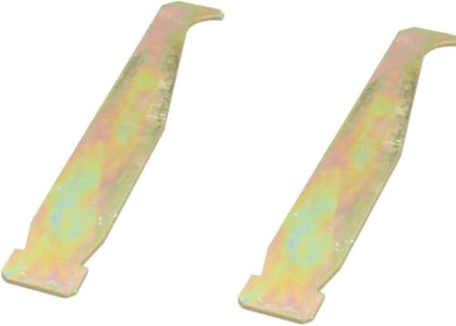 2Pcs Bar Groove Cleaner Chain Saw Guide Bar Rail Trough Cleaner Cleaning Tool Carbon Steel Cleaners for Most Chainsaw, Chainsaw Parts and Accessories (3.94x0.59 inch)