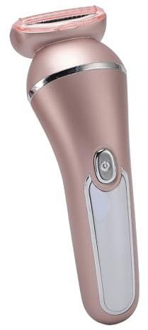 Frauen Elektrische Haare Entfernen Waschbarer Haarschneider Ersatzschneider Köpfe – Präziser Lady Trimper für Gesicht & Körper, wasserdicht, einfach zu reinigen, ideal empfindliche Haut