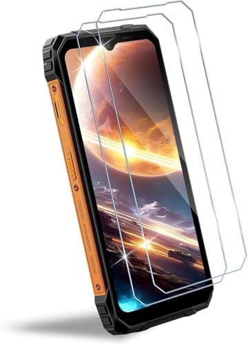 HidWee Compatible avec Blackview Fort 1 / Fort 2 Verre Trempé, 2 Pièces 9H Dureté Anti-rayure Protection Écran[Transparent], HD Sans Bulles Film Protection D'écran